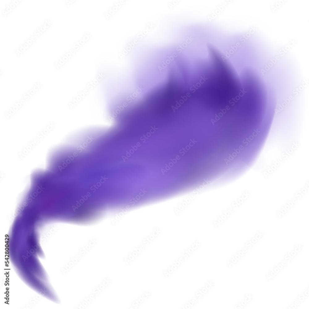 © gala - Realistic scary mystical  clouds fog in night Halloween.