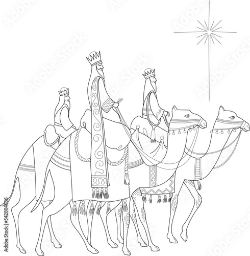 Bethlehem star coloring book
