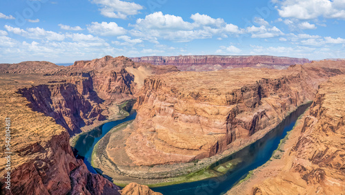 Waterholes canyon outlet into the Colorado River in the Grand Canyon within the Navajo Nation.  Just south of Horseshoe Bend