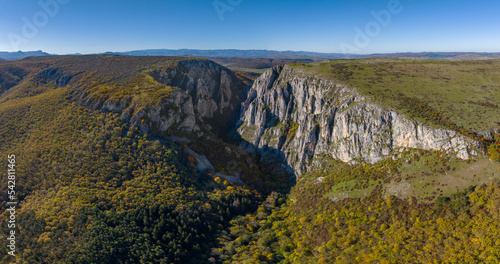 Turda Gorge (Romanian: Cheile Turzii, Hungarian: Tordai-hasadék) is a natural reserve situated 6 km west of Turda and about 15 km citation south-east of Cluj-Napoca, in Transylvania, Romania.