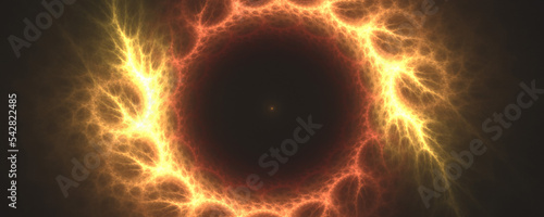 color gradient space hole abstract background