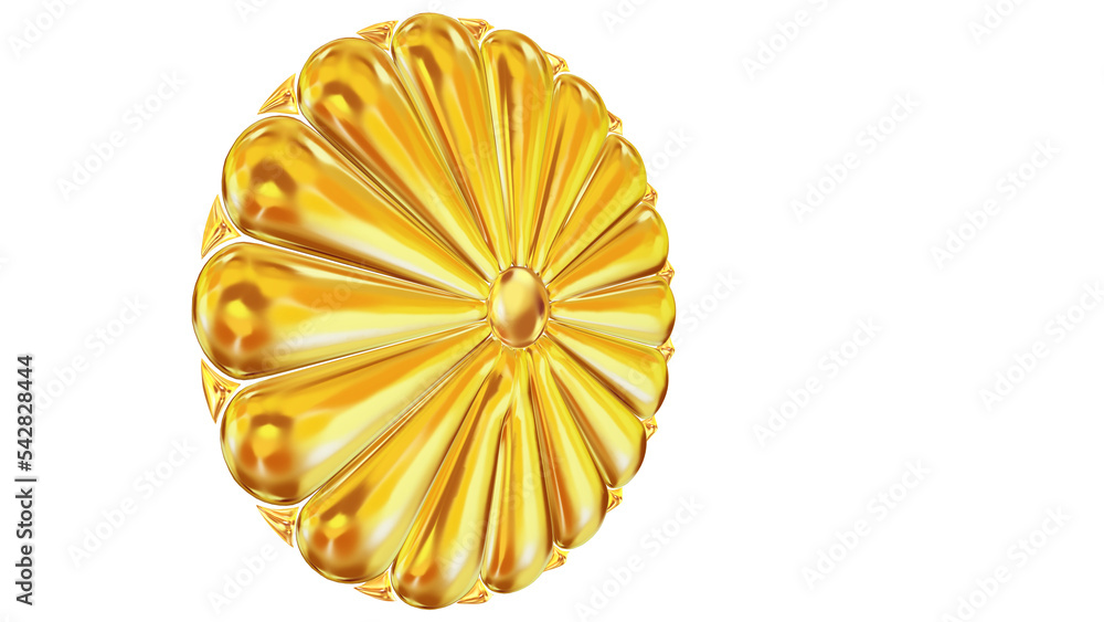 chrysanthemum_crest32.png, [PNG] One of the emblems of Japan