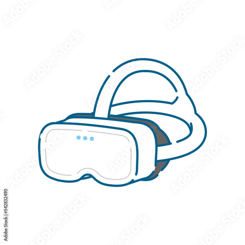 VRゴーグルのイラスト