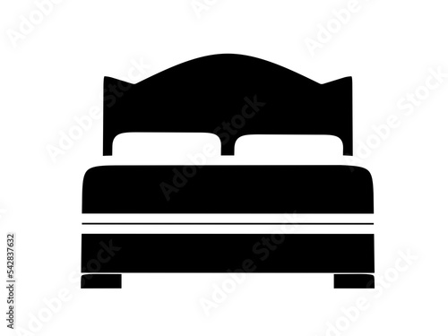 bed icon with trendy design.furniture icon