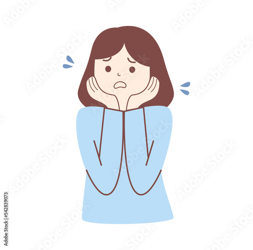 Worried woman