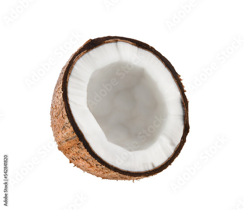 Print op canvas Coconut isolated on transparent png