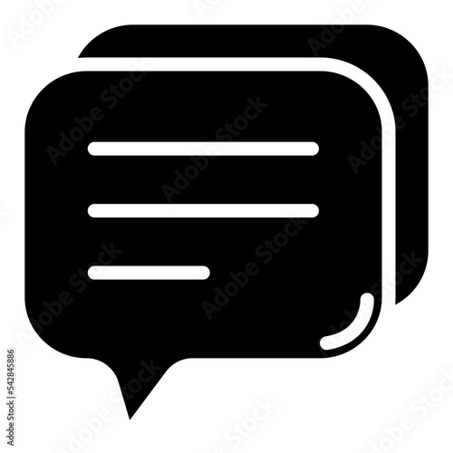 bubble chat icon