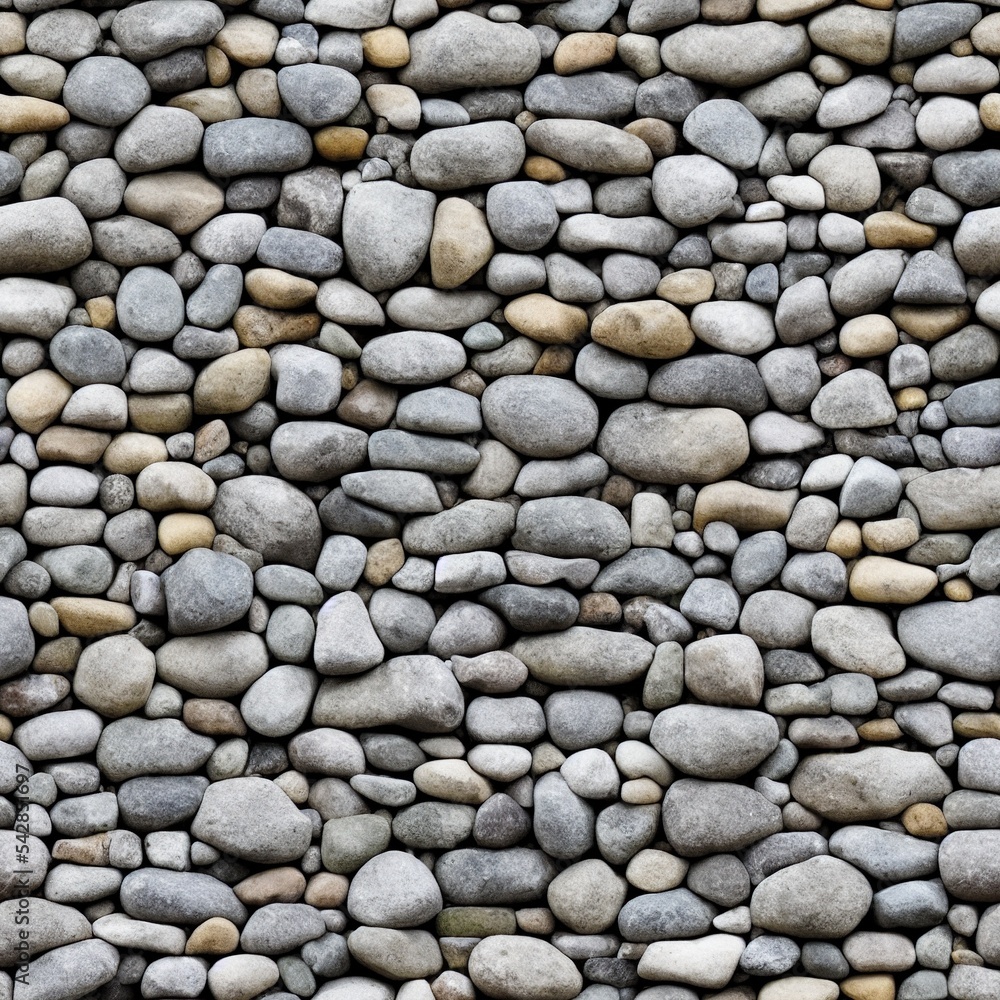 Stone wall texture Seamless background with different sized stones Digital illustration Stone wall texture Seamless background with different sized stones Digital illustration