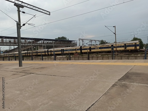 train station in the city