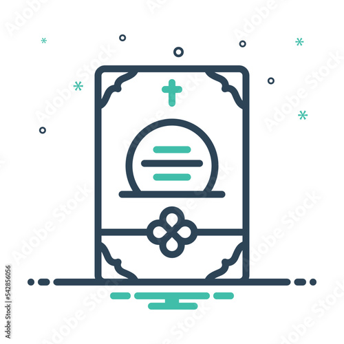 Mix icon for obituaries
