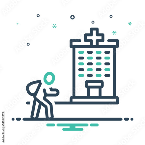 Mix icon for asylum