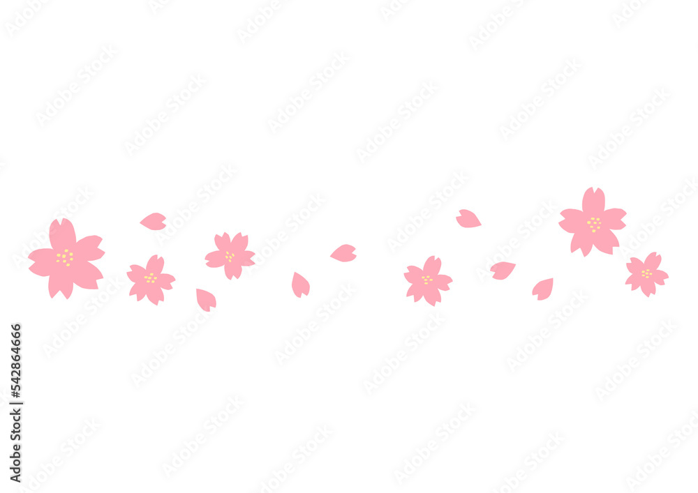 桜のライン
