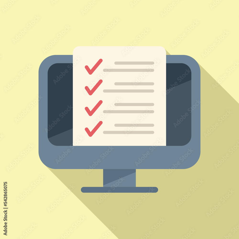 Online task help icon flat vector. Customer support. Persona marketing Online task help icon flat vector. Customer support. Persona marketing