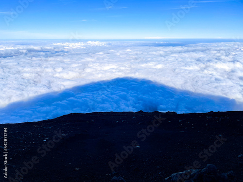 富士山　山頂からの景色 © ndk100