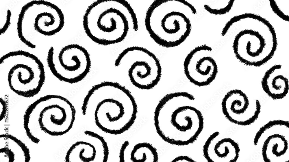 Obraz premium Abstract Black and White Background - Texture - Painting Art