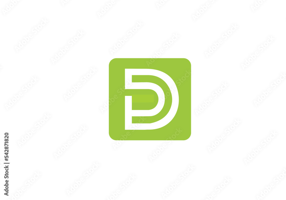 logo letter D vector initial company icon business logo vector logo letter D vector initial company icon business logo vector