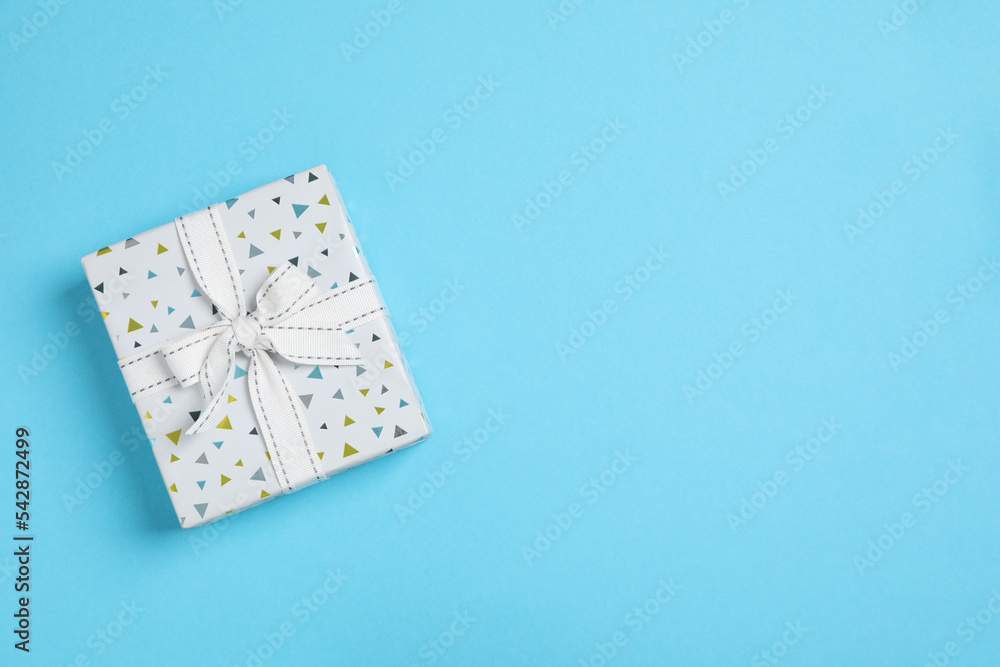 Concept of beautiful Christmas present, gift boxes, space for text Concept of beautiful Christmas present, gift boxes, space for text