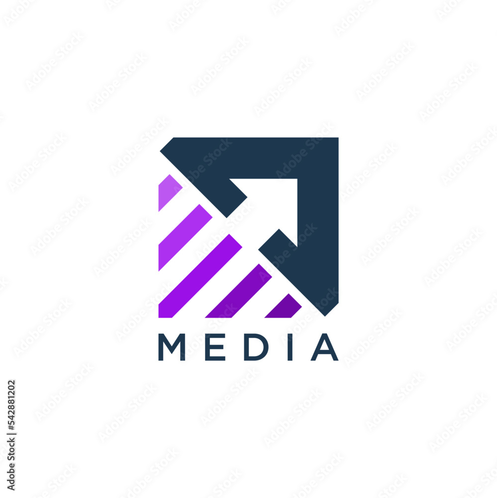 media and technology logo design templates media and technology logo design templates