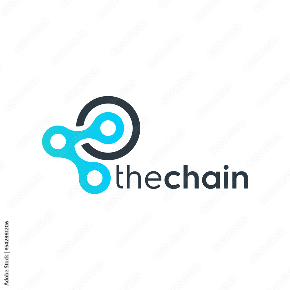 chain and technology logo design templates chain and technology logo design templates