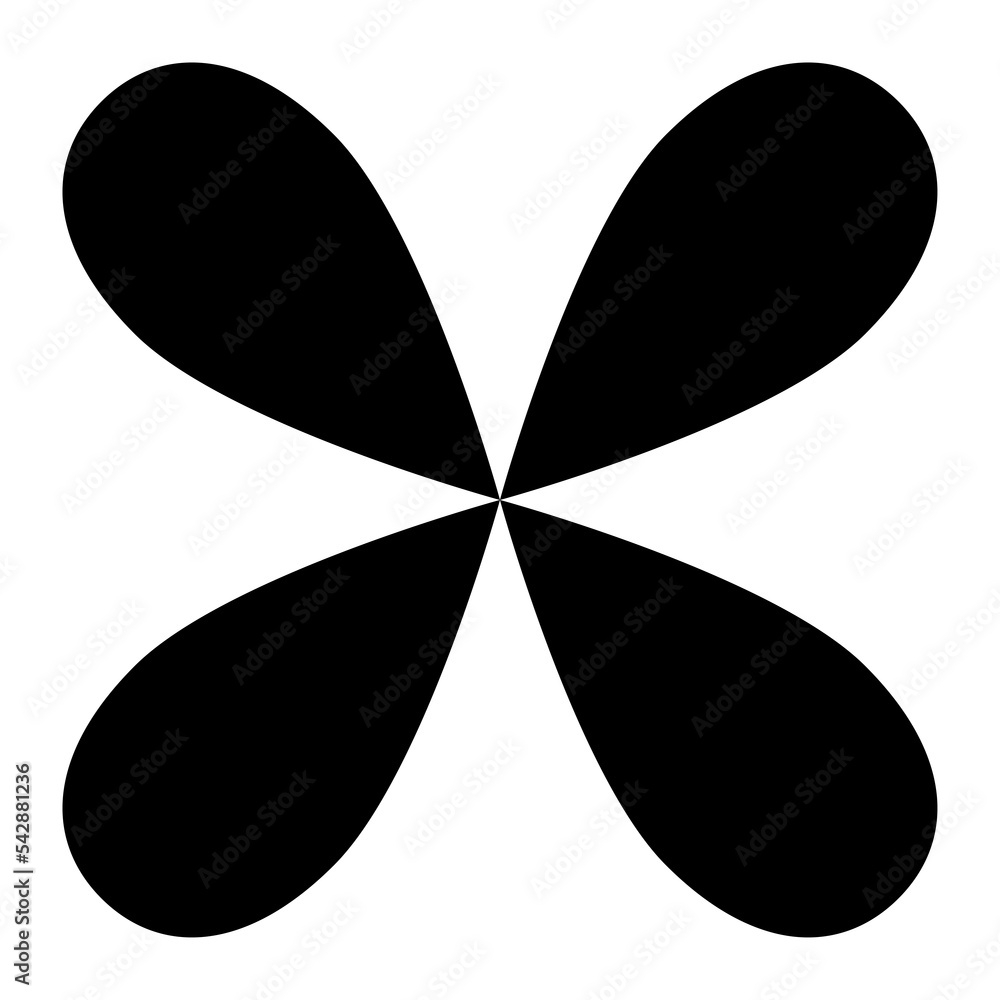 Black filled leaf, flower shapes, floral graphic element. Isolated png illustration, transparent background. Asset for brush, stamp, cards, montage, collage or neo geometric pattern. Black filled leaf, flower shapes, floral graphic element. Isolated png illustration, transparent background. Asset for brush, stamp, cards, montage, collage or neo geometric pattern.