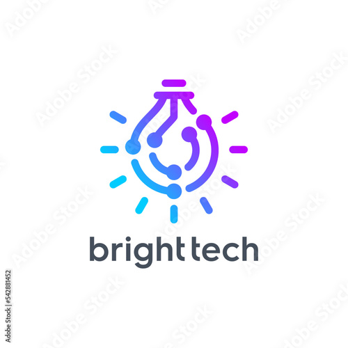 smart tech logo design templates