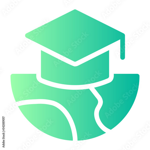knowledge gradient icon