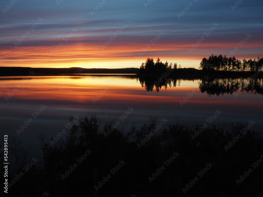 Schweden Natur Wälder und Seen
