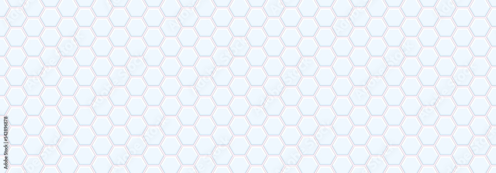 Embossed Light Blue Hexagon On Light Pink Backgrounds. Abstract Tiles. Abstract Honeycomb. Abstract Tortoiseshell. Abstract Pattern Football. Pastel Soft Color