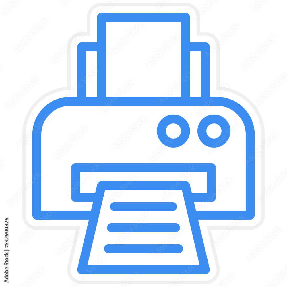Printer Icon Style Printer Icon Style