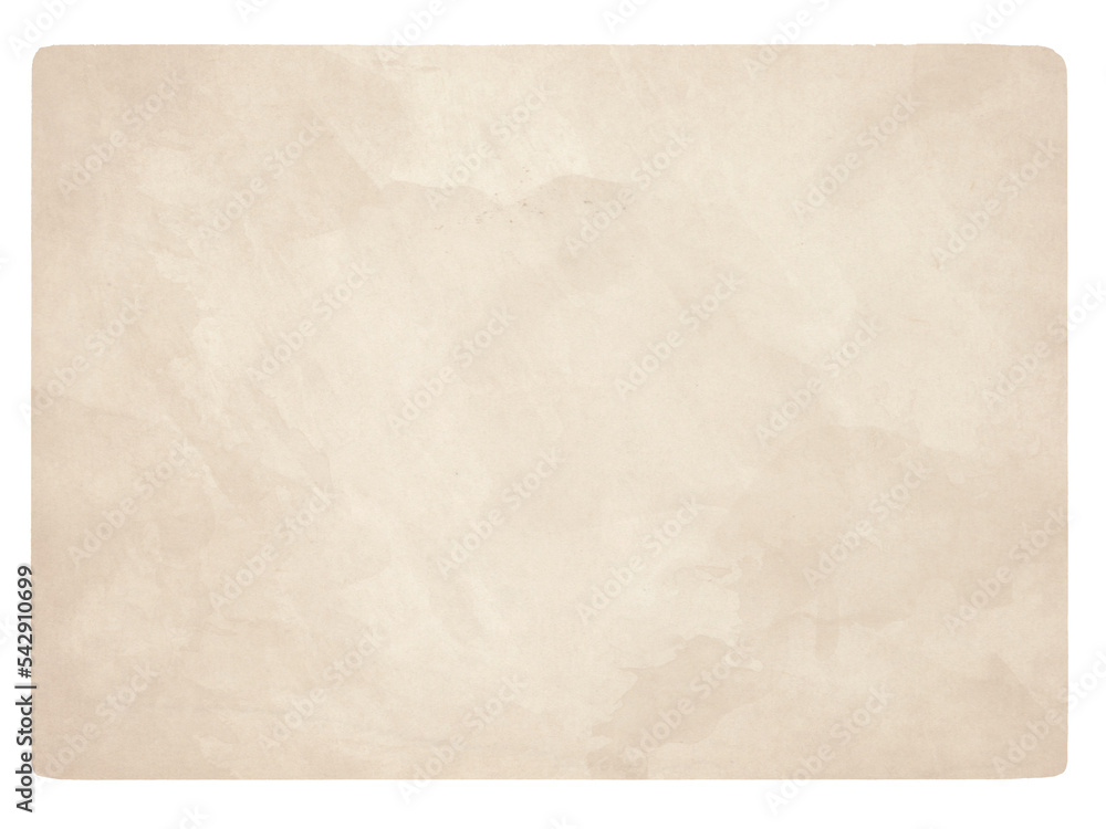 Texture of old paper or cardboard in beige tones. Destroyed surface with abstract stains.