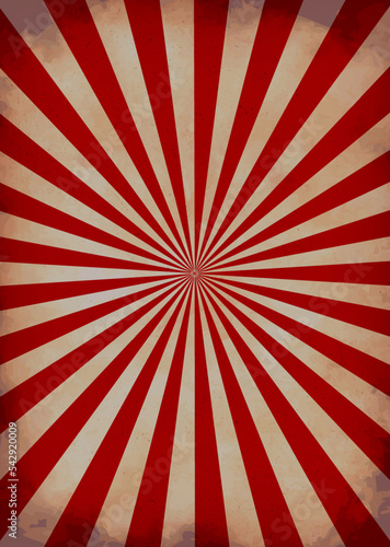 Radial pattern background illustration ( vintage texture ) | vertical