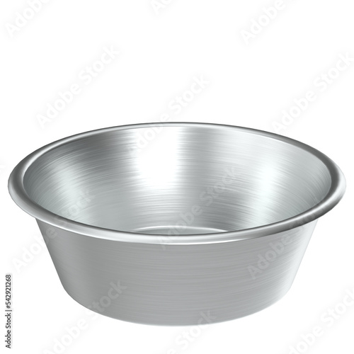 3d rendering illustration of a dog bowl