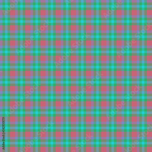 Decorative tartan plaid tiles pattern illustration