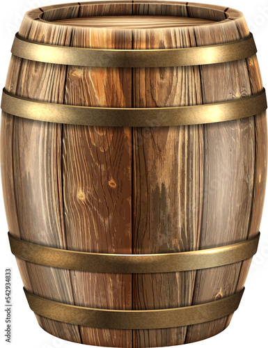 Fotótapéta Wooden barrel