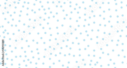 Seamless polka dot pattern. Vector repeating texture. Polka dot with color pastel background. Blue polka dot pattern. Blue polka wrapping texture. Vector illustration