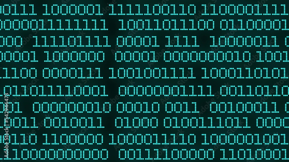 Backdrop of ones and zeros representing binary numbers of computing process. Concept of technology, applied practical, numeral digit, code programming, security communication. Backdrop of ones and zeros representing binary numbers of computing process. Concept of technology, applied practical, numeral digit, code programming, security communication.