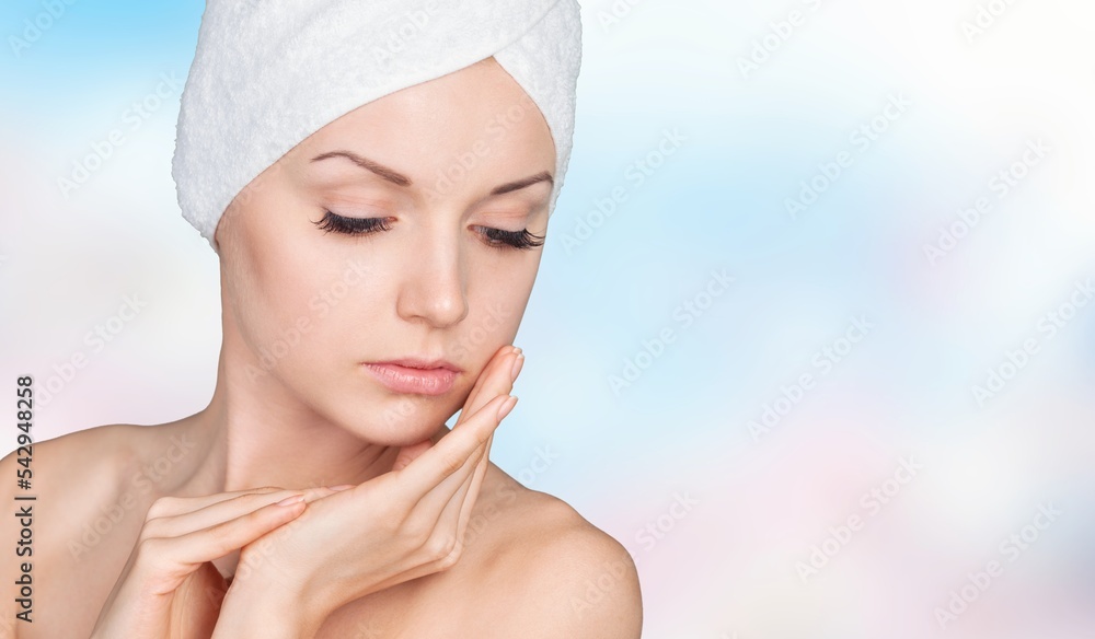 Beautiful Young Woman with good Skin Beautiful Young Woman with good Skin