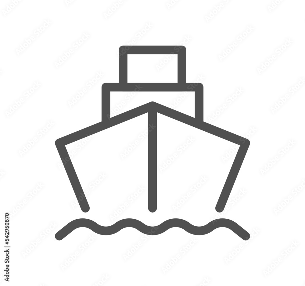 Public transport icon outline and linear vector.
Public transport icon outline and linear vector.