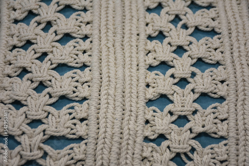 macrame knots braided background