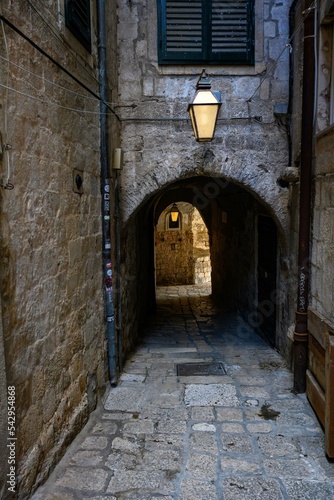 Old town of Dubrovnik in Croatia