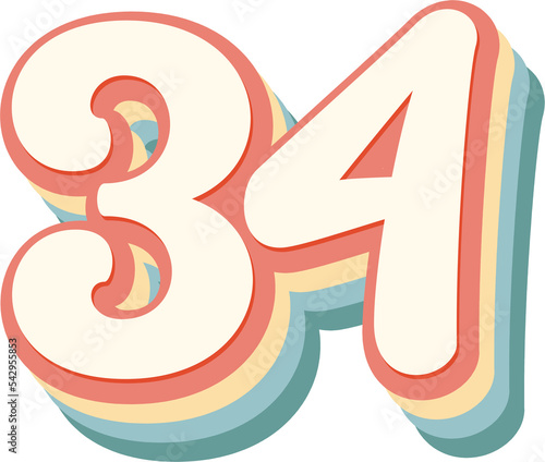 34 Number