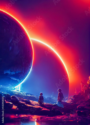 Sci-Fi background
