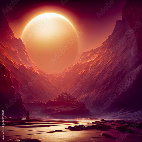 Sci-Fi landscape