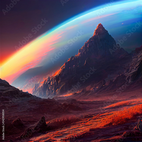 Sci-Fi landscape