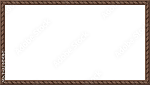 レトロな額縁のフレーム_16:9