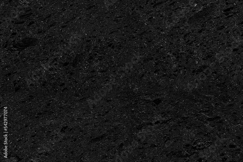 Wall Mural Black stone tile texture. Black tuff. Tile map. Seamless texture