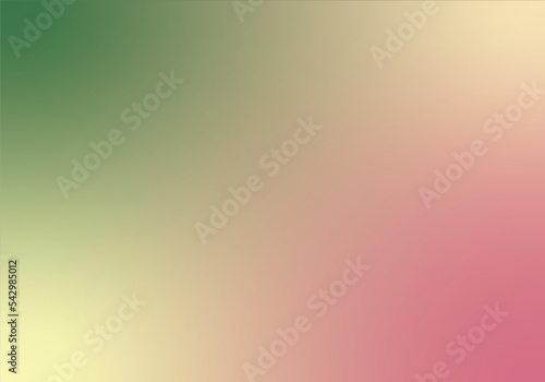 Christmas color in red, green and gold. Gradient color background. Abstract blurred background. Gradient background for web template banner poster digital graphic artwork