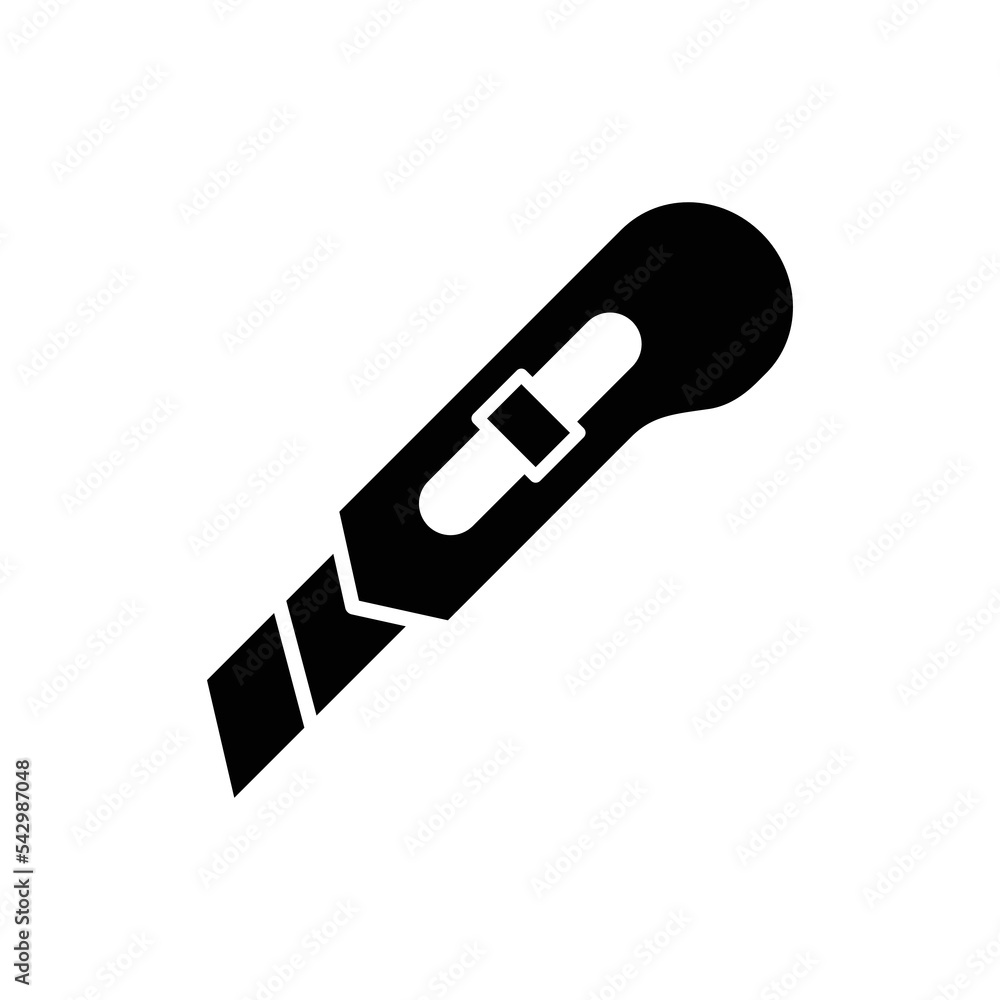 Cutter icon vector design template Cutter icon vector design template