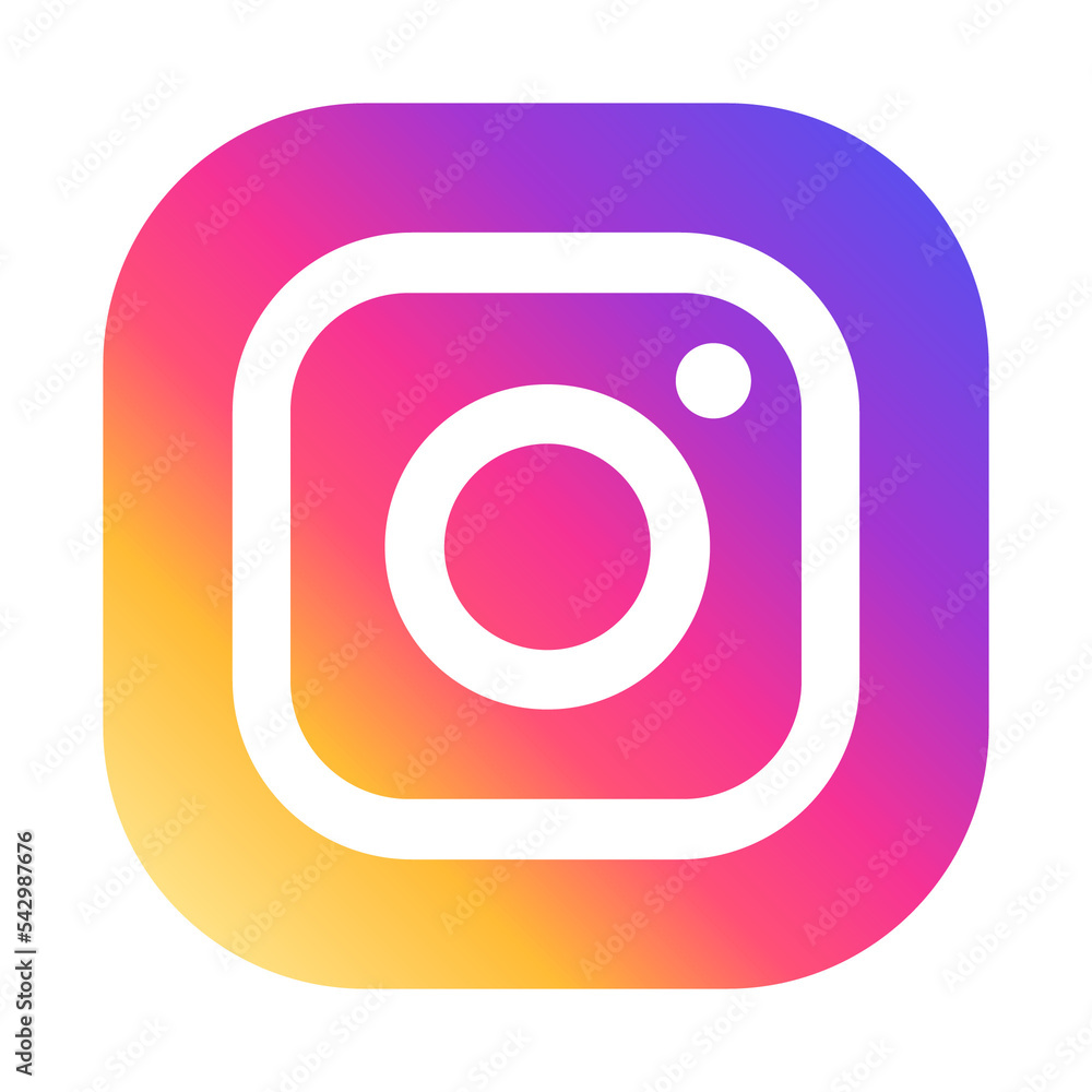 instagram button transparent