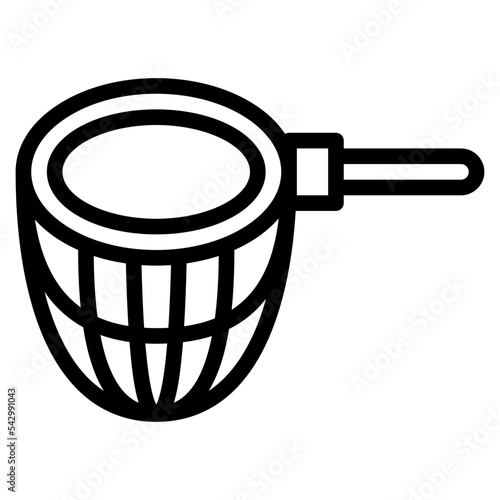 landing net fishing icon